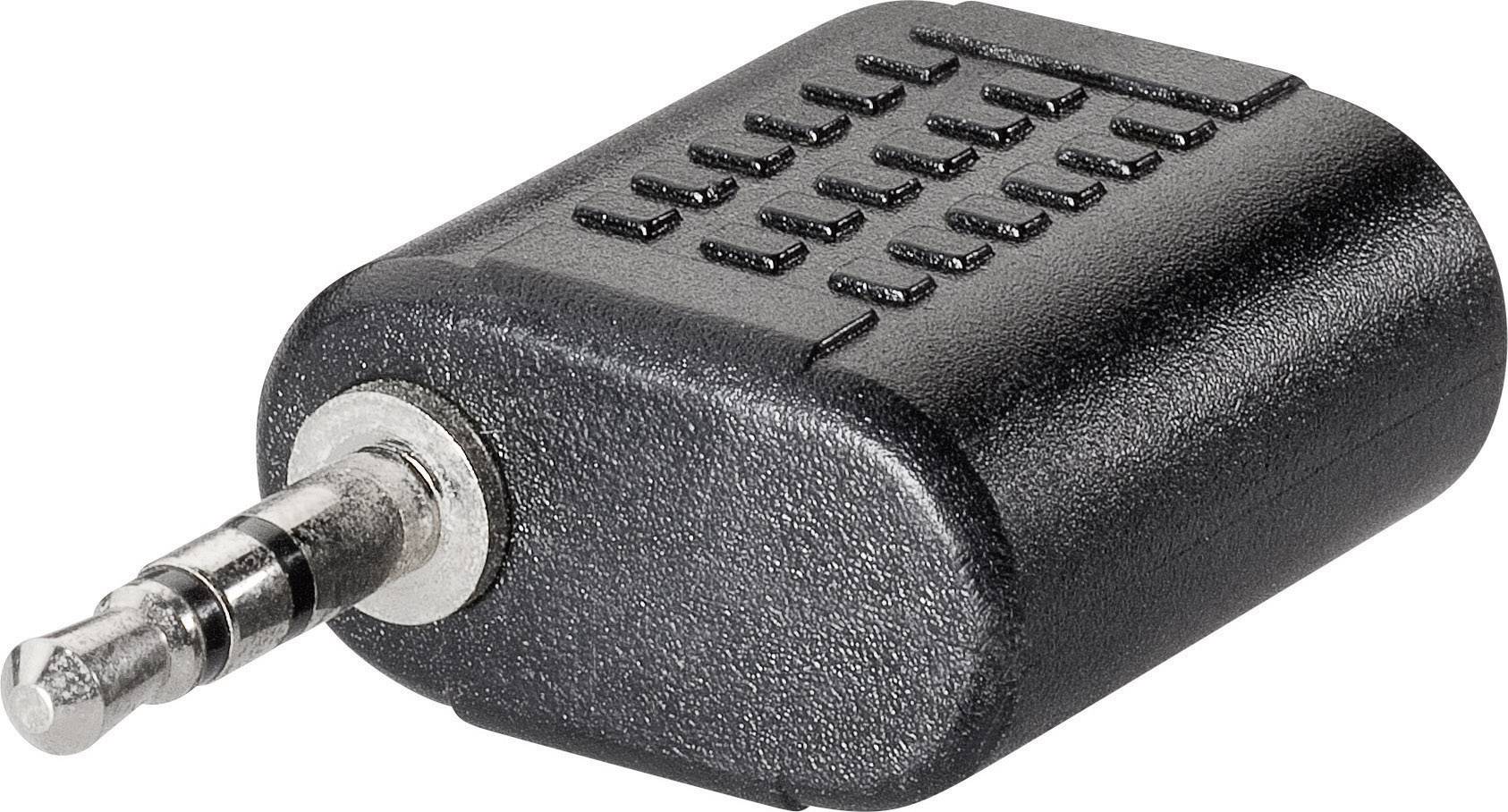 BKL Klinke Audio Adapter [1x Klinkenstecker 2.5 mm - 1x Klinkenbuchse 2.5 mm] Schwarz BKL Electronic