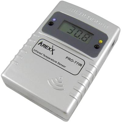 Arexx PRO-77ir Datenlogger-Sensor kalibriert (ISO) Messgröße Temperatur -70 bis 380 °C        