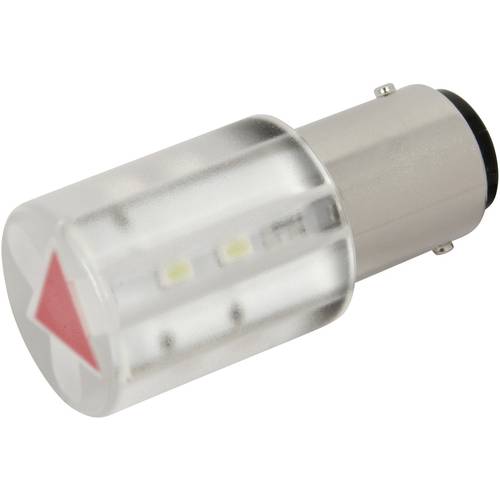 CML 18561230 LED-Signalleuchte Rot BA15d 230 V/AC 320 mcd