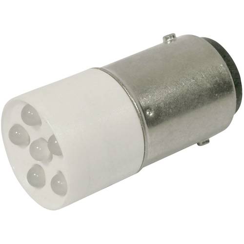 Thumbnail - CML 1864035W3 LED-Signalleuchte Kaltweiß BA15d 24 V/DC, 24 V/AC 2400 mcd
