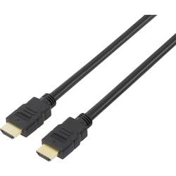 HDMI prepojovací kábel SpeaKa Professional SP-7870112, 10.00 m, čierna