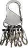 NITE Ize Schlüssel-Karabiner NI-KRS-03-11 KeyRack 6 S-Biner Silber 1 St.