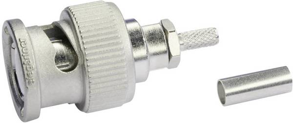 Telegärtner 100027456 100027456 BNC-Steckverbinder Stecker, gerade 50 Ω 1 St.