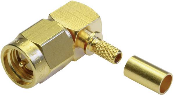 Telegärtner 100027635 100027635 SMA-Steckverbinder Stecker, gewinkelt 50 Ω 1 St.