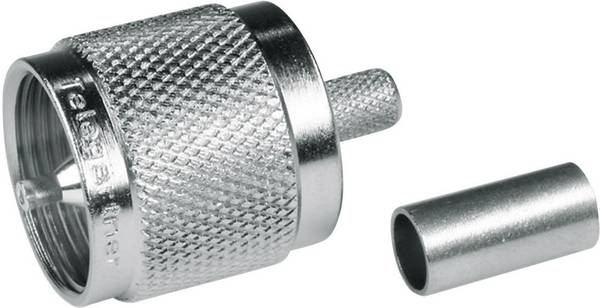 Telegärtner 100024322 100024322 UHF-Steckverbinder Stecker, gerade 50 Ω 1 St.