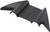 Schwarzer Auto-Heckdiffusor mit aerodynamischem Design, hergestellt aus Kunststoff, dient zur Verbesserung der Fahrzeugstabilität.