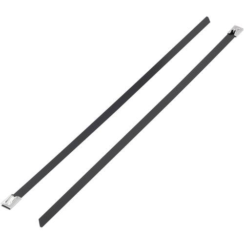 Thumbnail - TRU COMPONENTS 1592842 TC-BSTC-362L203 Kabelbinder 362 mm 7.90 mm Schwarz mit Beschichtung 1 St.