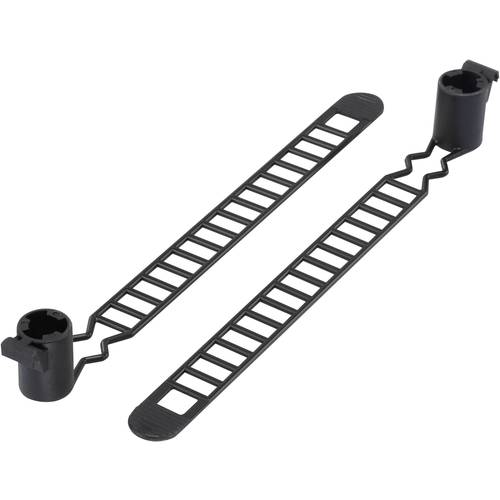 TRU COMPONENTS 1592781 TC-MAT-120BK203 Kabelbinder 120 mm 10 mm Schwarz 1 St.