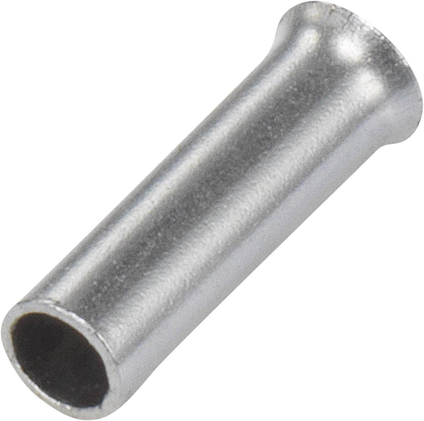 TRU COMPONENTS 1572420 Aderendhülse 1 x 2.50 mm² x 8 mm Unisoliert Metall 100 St.