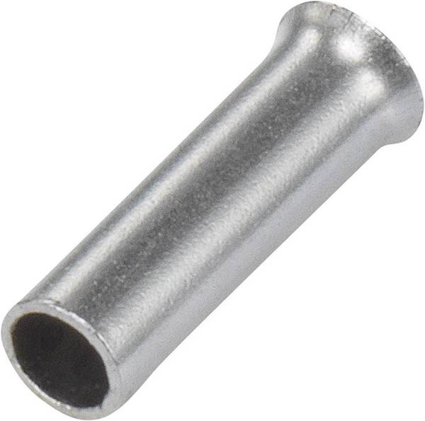 TRU COMPONENTS 1572420 Aderendhülse 2.5 mm² Unisoliert Metall 100 St.