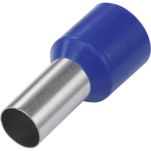 TRU COMPONENTS 1091270 Aderendhülse 16 mm² Teilisoliert Blau 100 St.