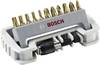 Bosch Accessories 2608522127 Bit-Set 12teilig Schlitz, Kreuzschlitz Phillips, Kreuzschlitz Pozidriv, Innen-Sechsrund (TX)