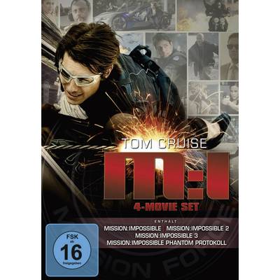 DVD Mission: Impossible - 4-Movie Set 1-4 FSK: 16