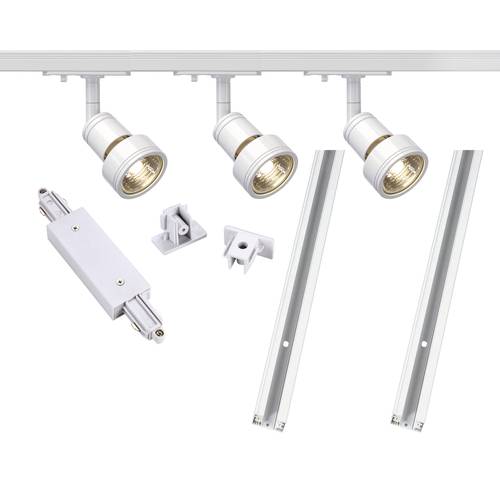 SLV 143191 Puri Schienen-Komplett-System GU10 12.9 W LED Weiß