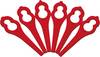 Bosch Home and Garden F016800183 Ersatzmesser 24er Set Passend für (Modell Rasentrimmer): Bosch ART 26 Accutrim
