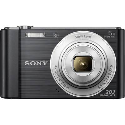 Sony Cyber-Shot DSC-W810B Digitalkamera 20.1 Megapixel Opt. Zoom: 6 x Schwarz  