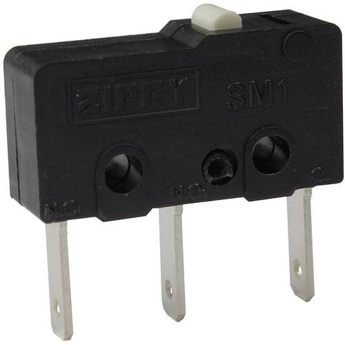 Zippy SM1-N6S-00B0-Z Mikroschalter SM1-N6S-00B0-Z 250 V/AC 6 A 1 x Ein/(Ein) tastend 1 St.