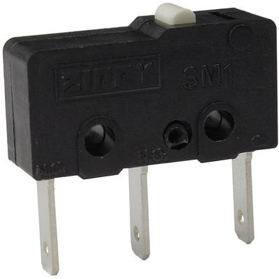 Zippy SM1-N6S-00B0-Z Mikroschalter SM1-N6S-00B0-Z 250 V/AC 6 A 1 x Ein/(Ein)  tastend 1 St. 