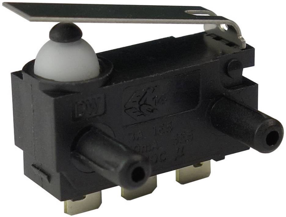 Zippy DW-N2S-01A0E-Z Mikroschalter DW-N2S-01A0E-Z 12 V/DC 0.1 A 1 x Ein/(Ein) tastend 1 St.
