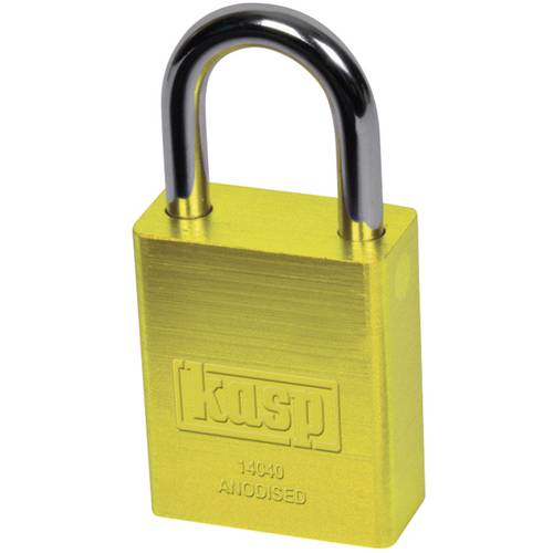 Kasp K14040GOLD Vorhängeschloss 38 mm verschieden schließend Goldgelb