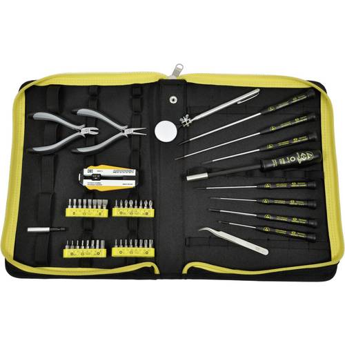 C.K T5956 Werkzeugset Techniker in Tasche 47teilig