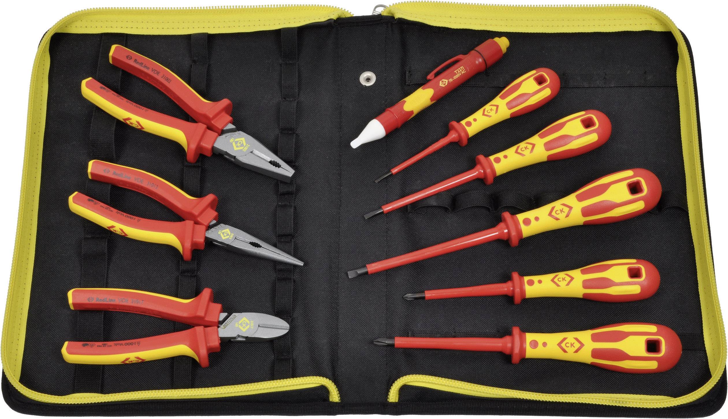 C.K T5954 Werkzeugset VDE in Tasche 10teilig-0