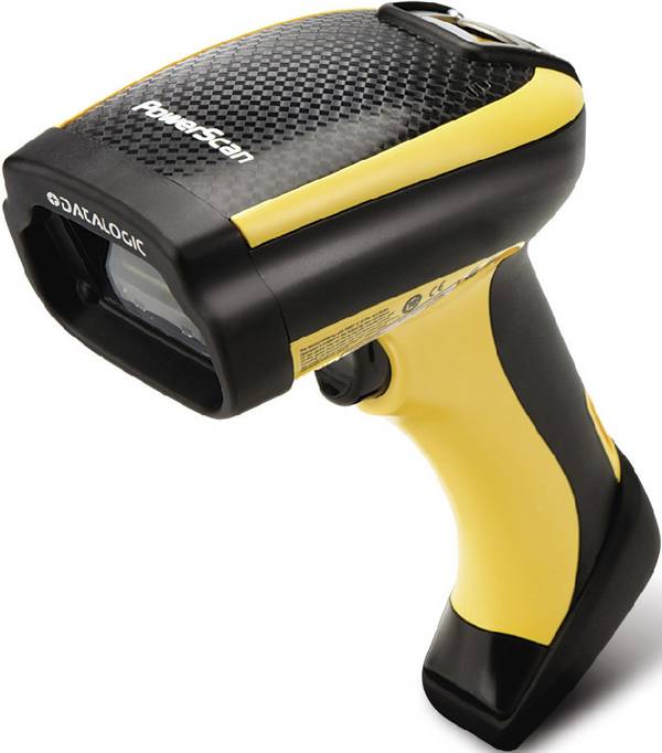 Datalogic PowerScan PD9531 USB-Kit Barcode-Scanner Kabelgebunden 1D, 2D Imager Gelb, Schwarz Hand-Scanner USB
