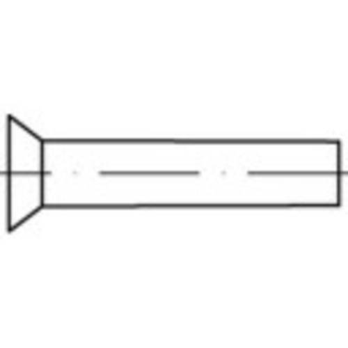 TOOLCRAFT 112292 Senkniete (Ø x L) 5 mm x 8 mm Stahl 1000 St.