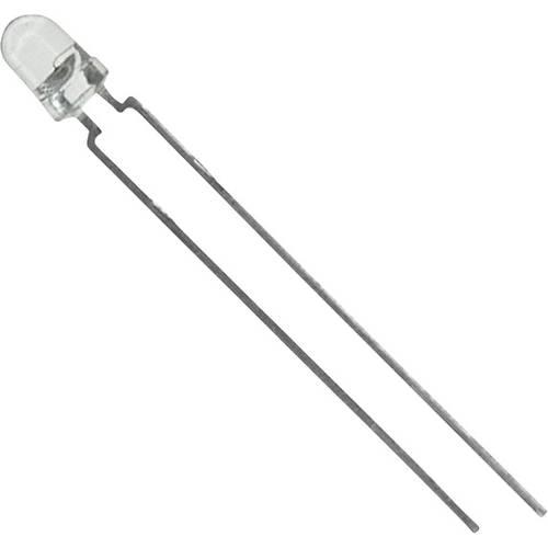 Vishay TLHO4200 LED bedrahtet Orange Rund 3 mm 10 mcd 44 ° 30 mA 2.4 V