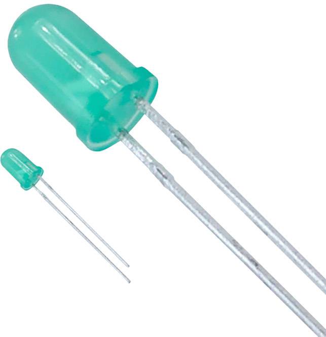 Lite-On LTL-4233 LED bedrahtet Grün Rund 5 mm 19 mcd 36 ° 30 mA 2.1 V