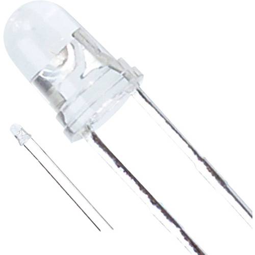 Lite-On LTL1CHKYKNN LED bedrahtet Bernstein Rund 3 mm 680 mcd 45 ° 30 mA 2.05 V