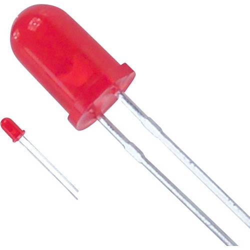 Lite-On LTL-4213 LED bedrahtet Rot Rund 5 mm 3.7 mcd 36 ° 15 mA 2.1 V