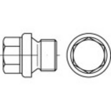 TOOLCRAFT  TO-9988896 Verschlussschrauben 1 Zoll   DIN 910   Edelstahl A4 5 St.