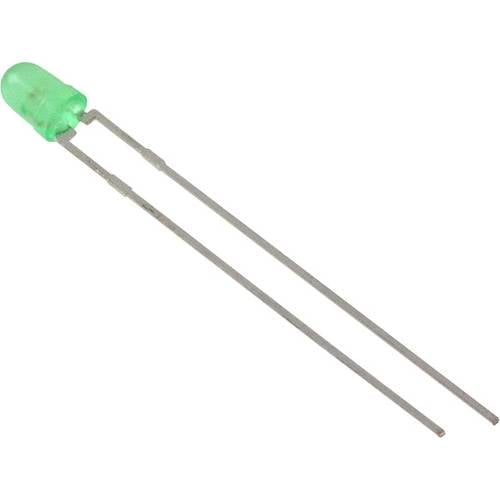 Thumbnail - Lite-On LTL-4231NLC LED bedrahtet Grün Rund 3 mm 1.1 mcd 60 ° 7 mA 1.9 V
