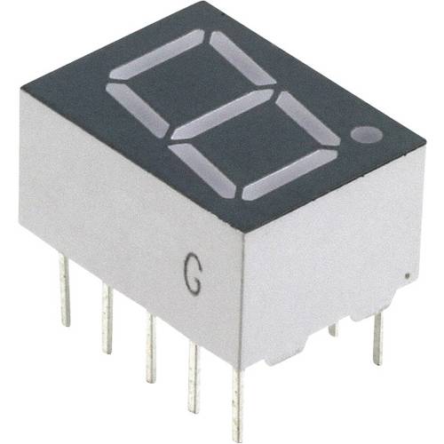 Thumbnail - Lite-On 7-Segment-Anzeige Rot 10 mm 2.1 V Ziffernanzahl: 1 LTS-4801JD