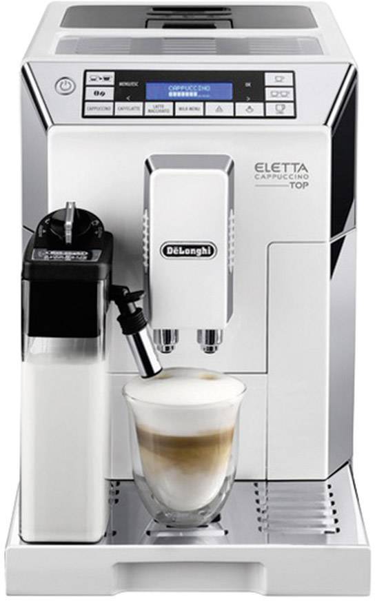Fully automated coffee machine DeLonghi Delonghi ECAM 45.366.W White