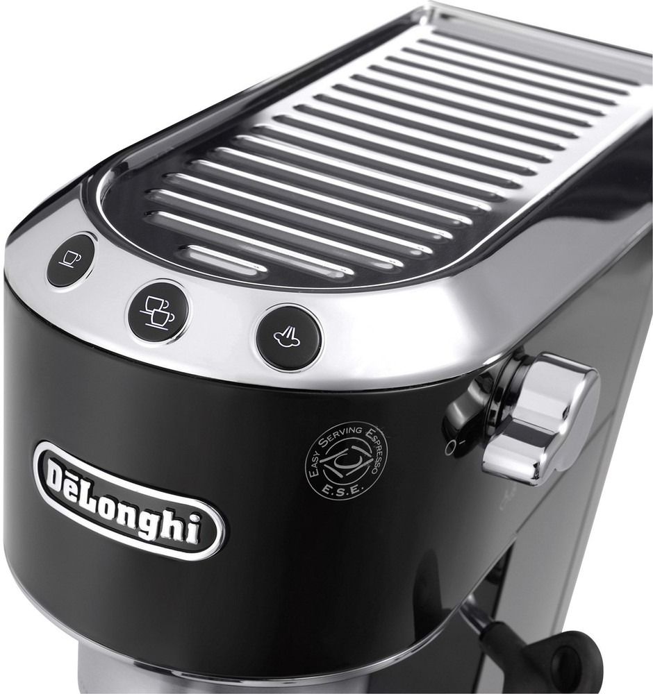 Welche Pads Passen In Delonghi Siebträger Siebträgermaschine DeLonghi Dedica Schwarz 1350 W E.S.E. Pad kompatibel