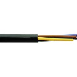 El. kábel hadicový H03VV-F Faber Kabel 030006, 3 G 0.75 mm², čierna, 100 m