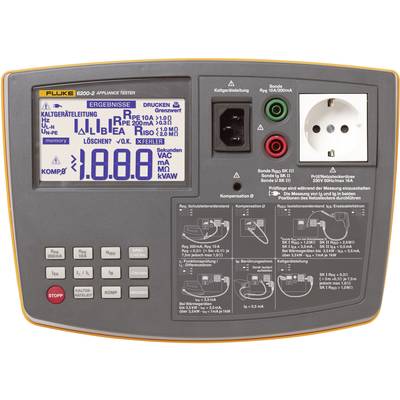 Fluke 6200-2 Installationstester kalibriert (ISO) VDE-Norm 0413