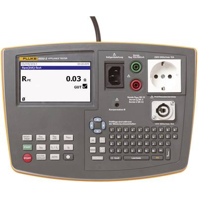 Fluke 6500-2 Installationstester kalibriert (DAkkS-akkreditiertes Labor) VDE-Norm 0413