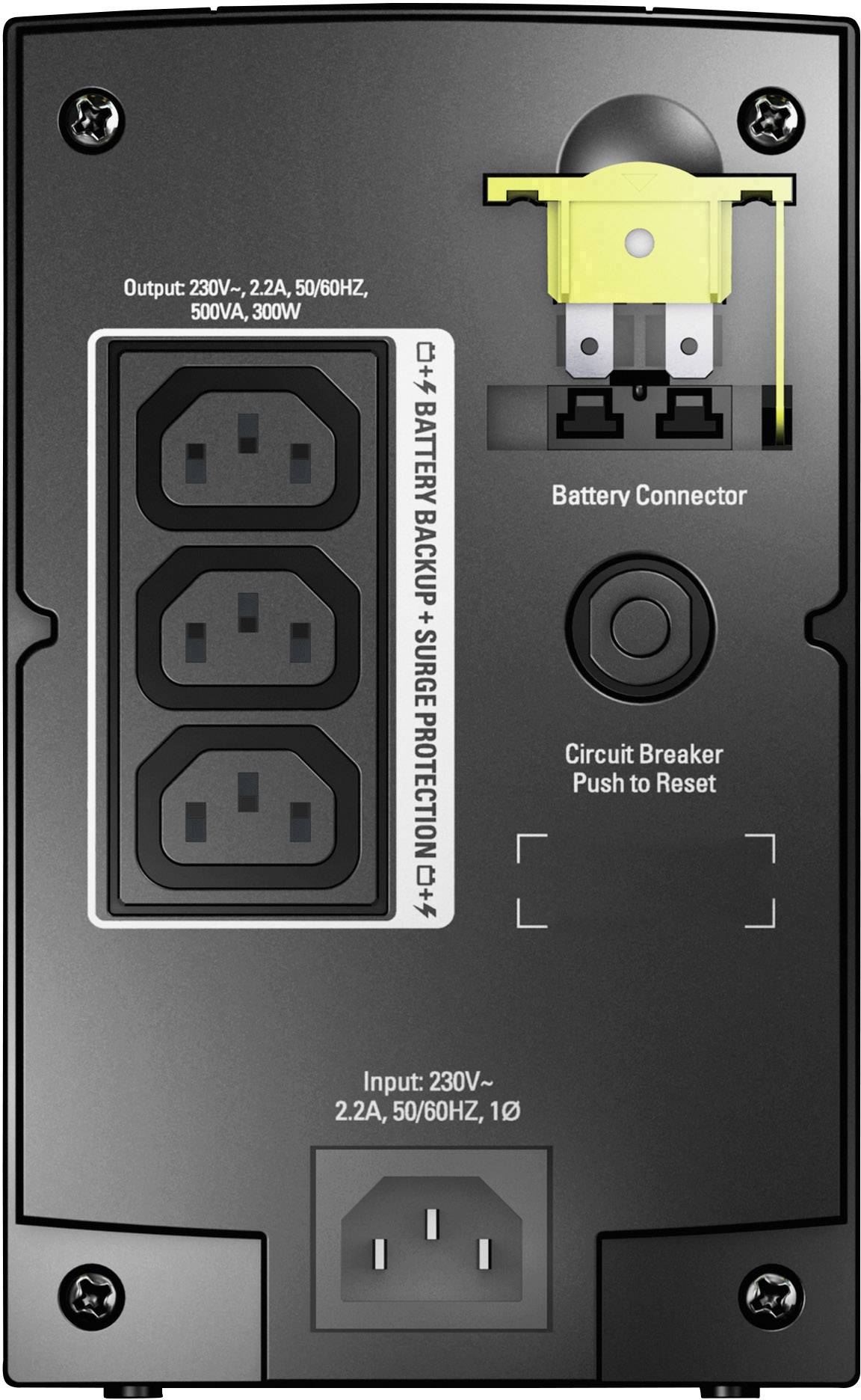 APC Back UPS BX500CI USV 500 VA-4