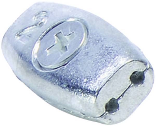 BERNSTEIN Bernstein Werkzeugfabrik 2690000005 Seilklemme Eiform (L x B x H) 28 x 15 x 12 mm   1 St.