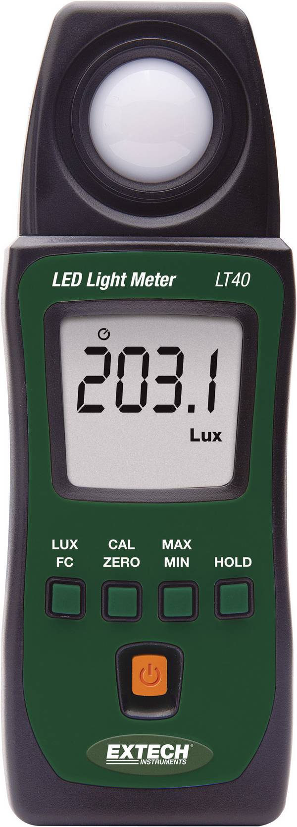 Extech LT40 LT40 Luxmeter  400 - 400000 lx