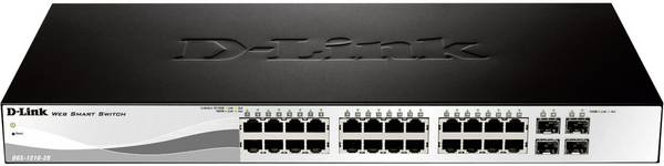D-Link Web Smart DGS-1210-28 - Switch - managed