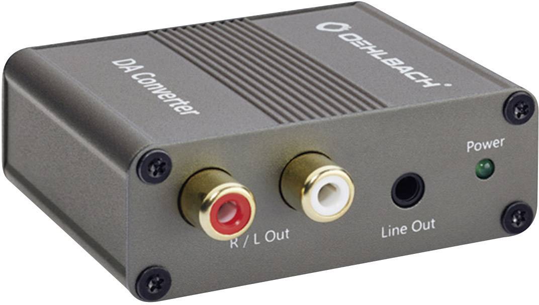 Oehlbach Audio Konverter DA Converter [Toslink, Cinch-Digital - Cinch]-2