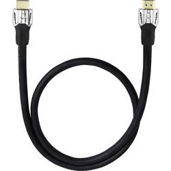 HDMI prepojovací kábel Oehlbach 42505, 5.10 m, čierna