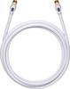 Antennen, SAT Anschlusskabel [1x F-Stecker - 1x F-Stecker] 1.70 m 120 dB vergoldete Steckkontakte Weiß Oehlbach Transmission Plus S