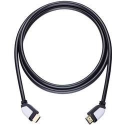 HDMI prepojovací kábel Oehlbach 42463, 3.20 m, čierna