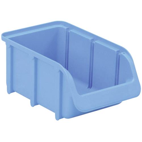 Hünersdorff 672300 Sichtlagerkasten 2 (B x H x T) 102 x 74 x 164 mm Blau 1 St.