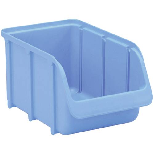 Hünersdorff 673300 Sichtlagerkasten 3 (B x H x T) 146 x 127 x 242 mm Blau 1 St.